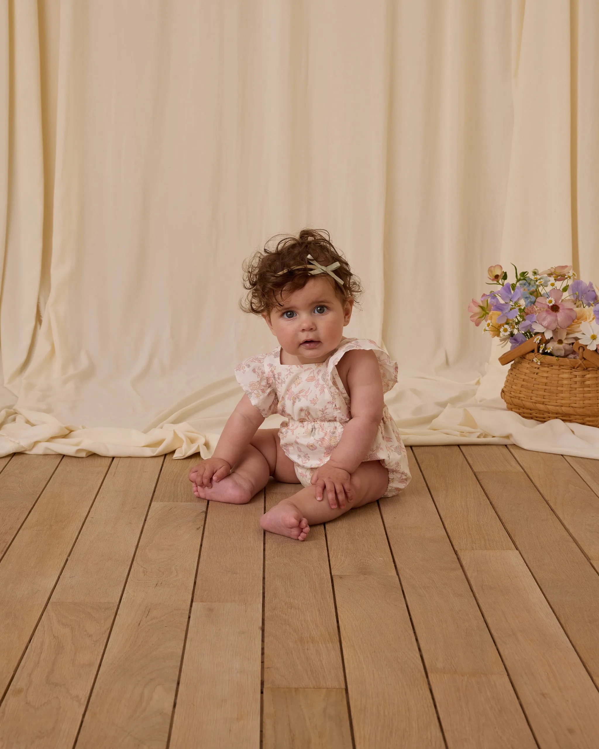 Lucy Romper | Pastel Floral