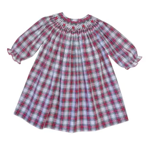Lulu Bebe Christmas Plaid Dress