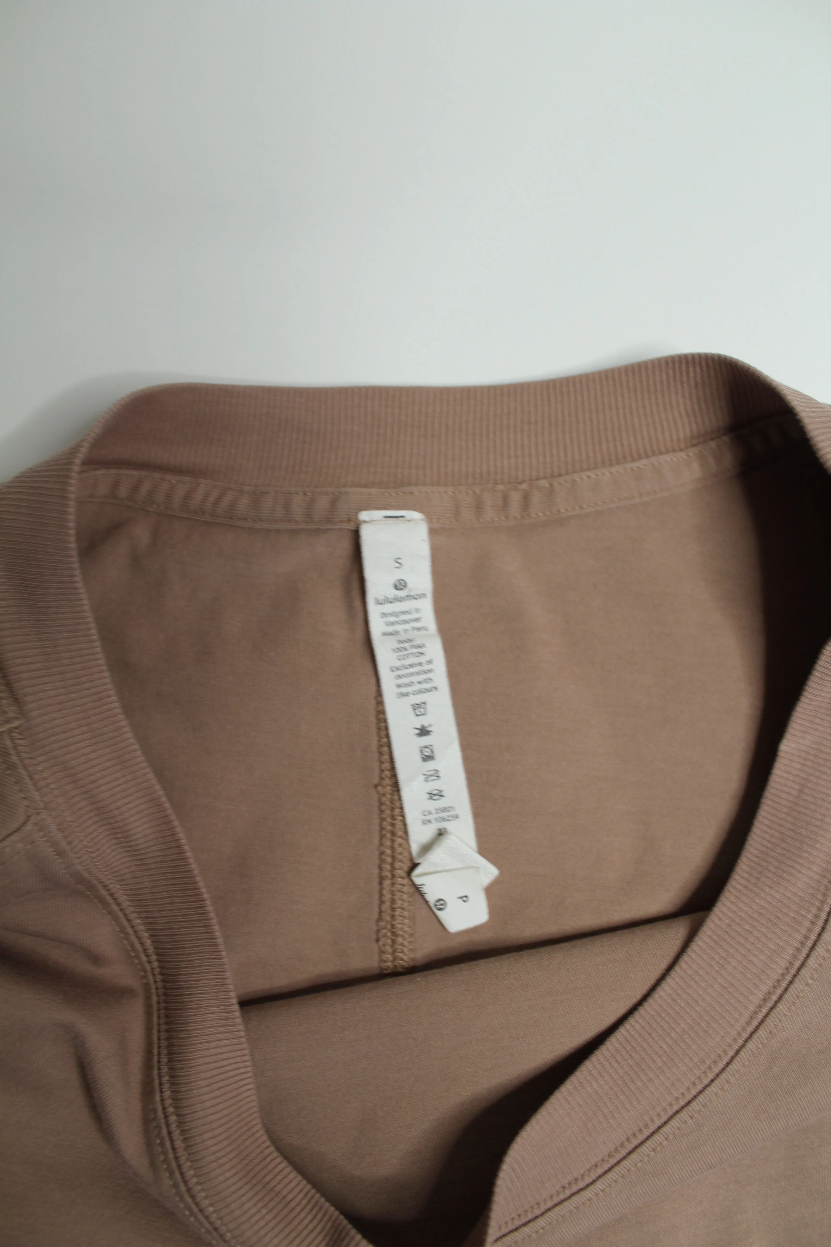 Lululemon ‘all yours’ oversized boyfriend t shirt, size small (extra oversized)