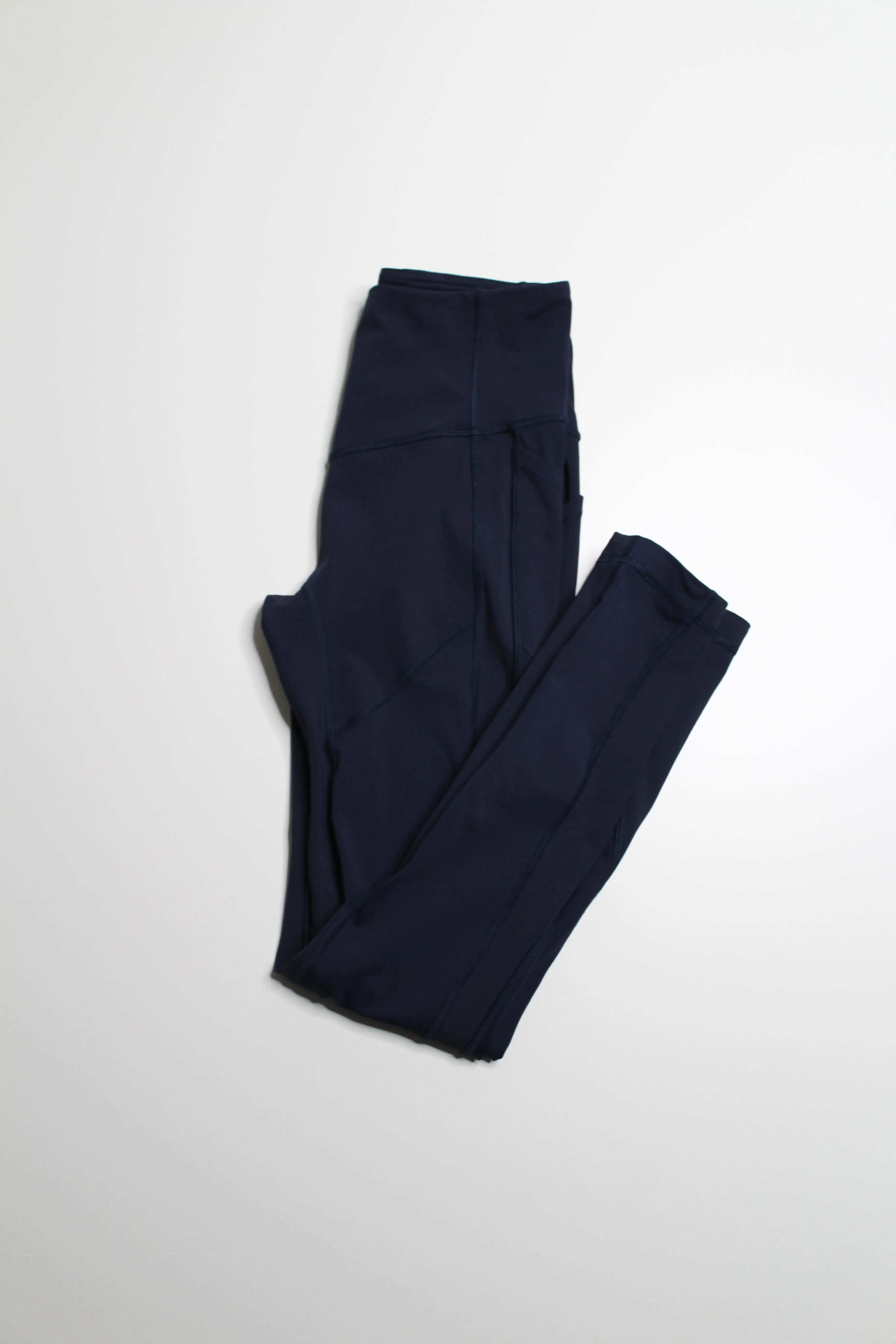 Lululemon midnight navy ‘all the right places’ legging, size 6 (28”)