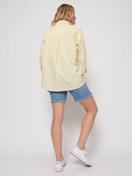 Luna Shirt Butter Stripe