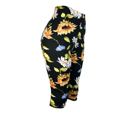 Lycra de Mujer Capri con Diseño