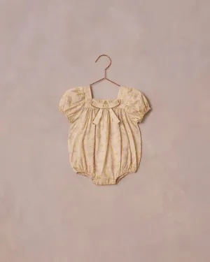 Lyla Romper | Lemon Floral