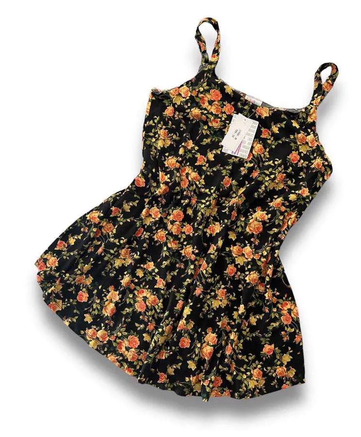 Lynn - Black Cream Pink Floral