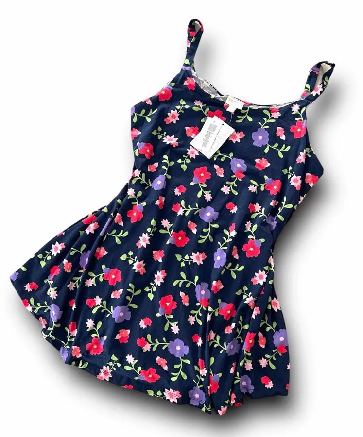 Lynn - Dark Teal Floral