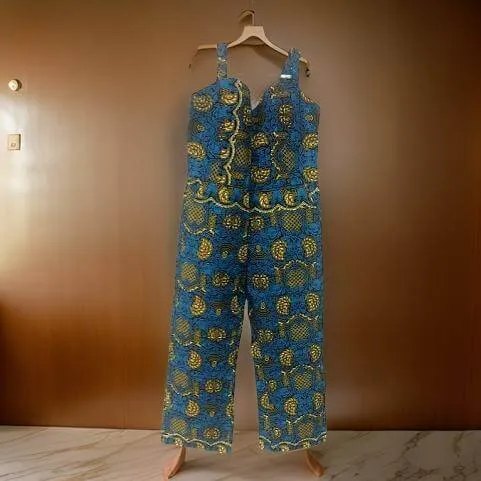 Made in Africa Ankara African Print Jumpsuit