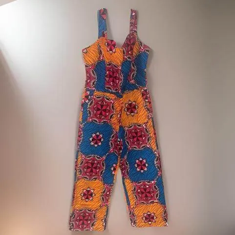 Made in Africa Ankara African Print Jumpsuit