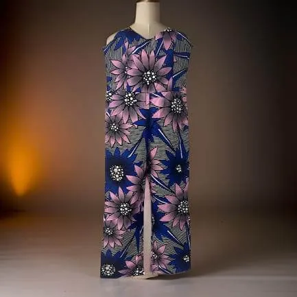 Made in Africa Ankara African Print Jumpsuit