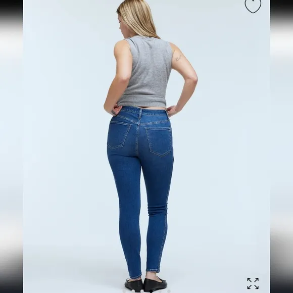 Madewell 10&quot; High Rise Skinny Size 26 NWT