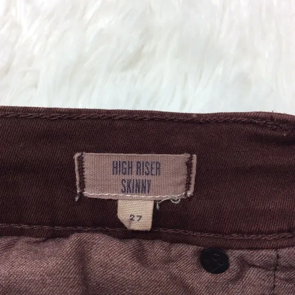 MADEWELL High Riser Skinny Jeans