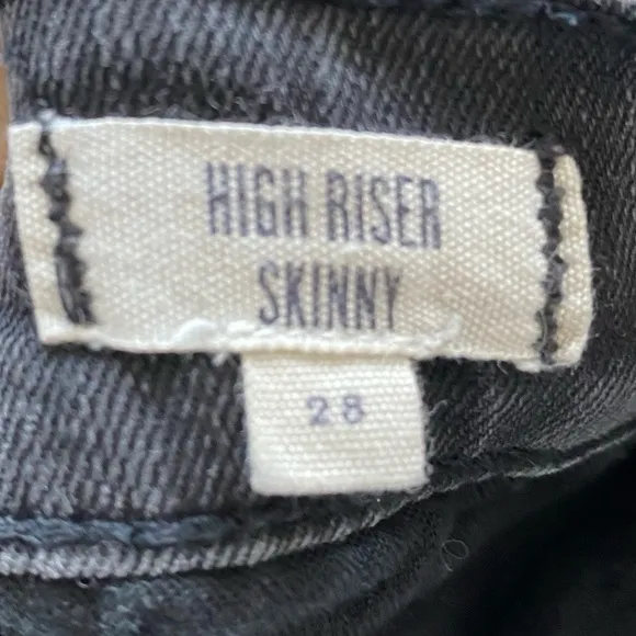 MADEWELL High Riser Skinny Jeans