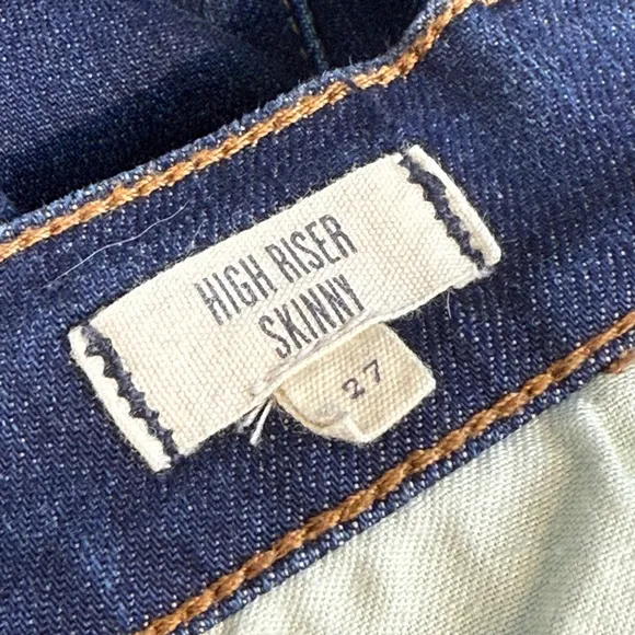 MADEWELL High Riser Skinny Jeans