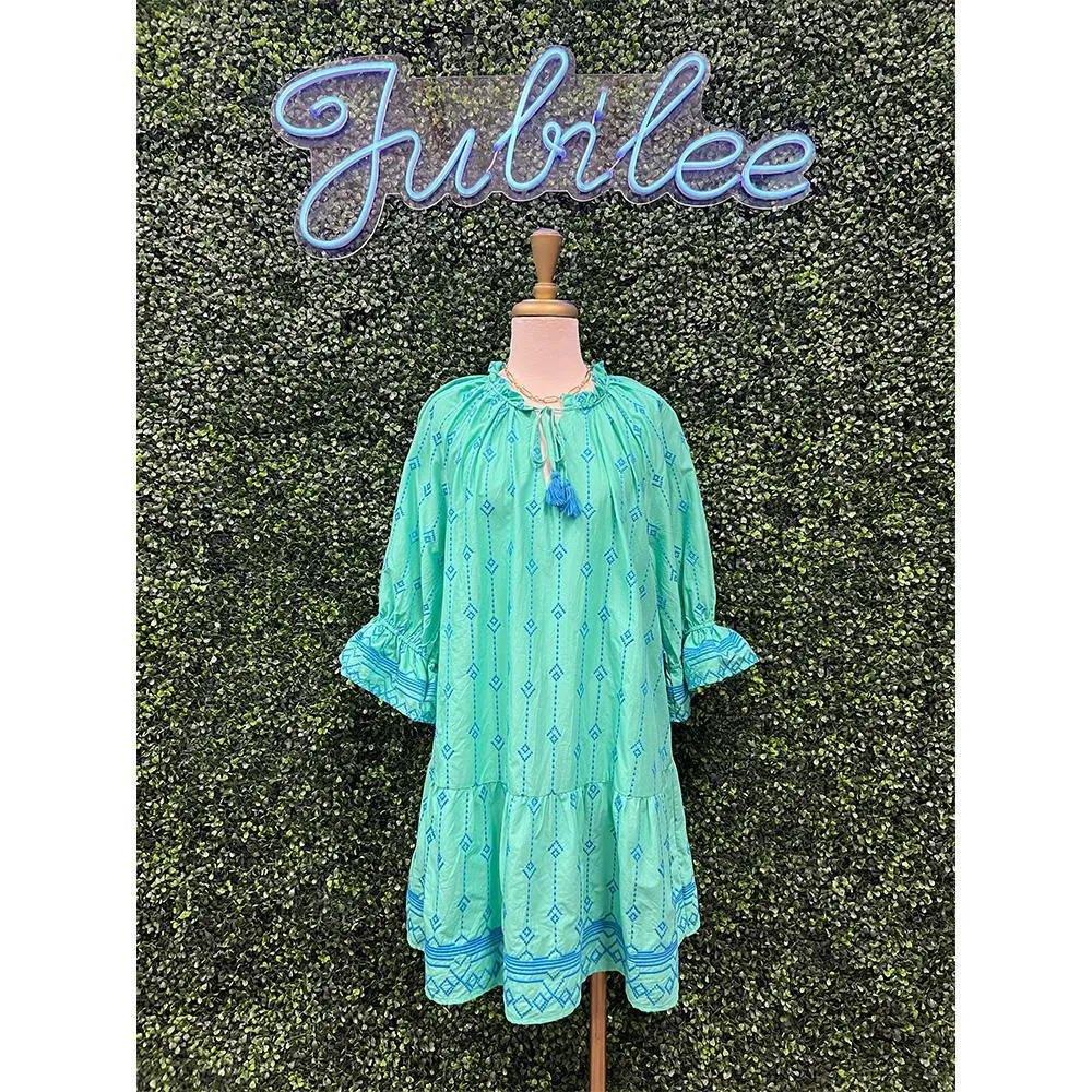 Malka Embroidered Dress