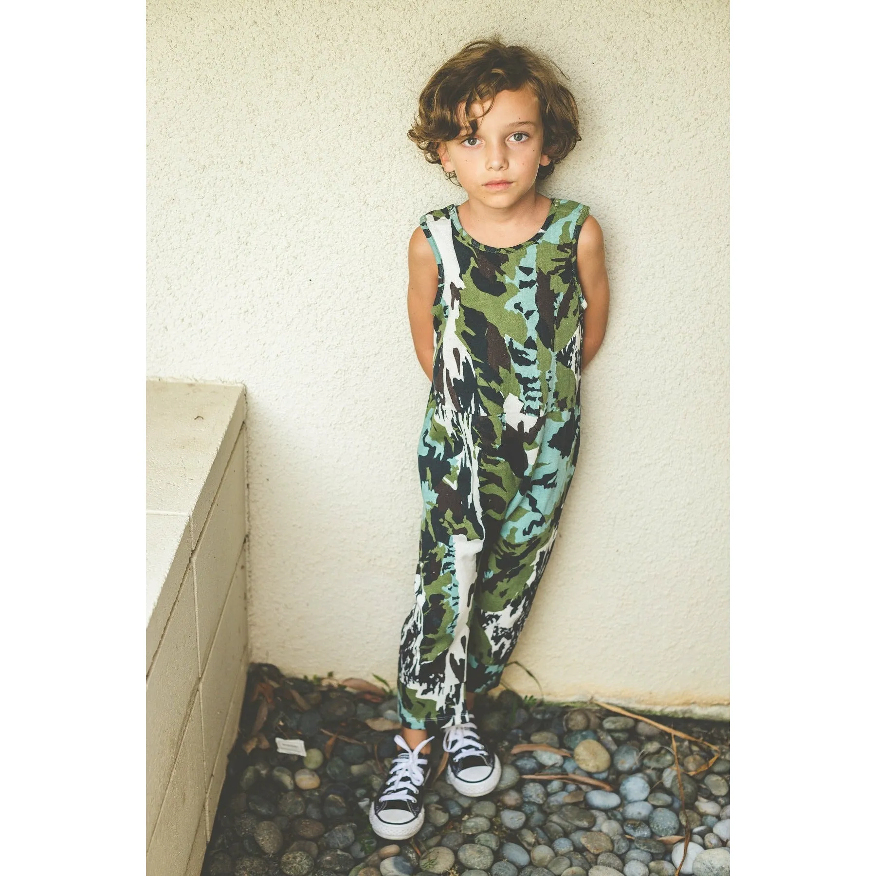 Marston Unisex Romper - Landscape Camo