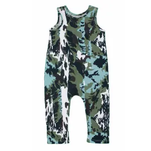 Marston Unisex Romper - Landscape Camo