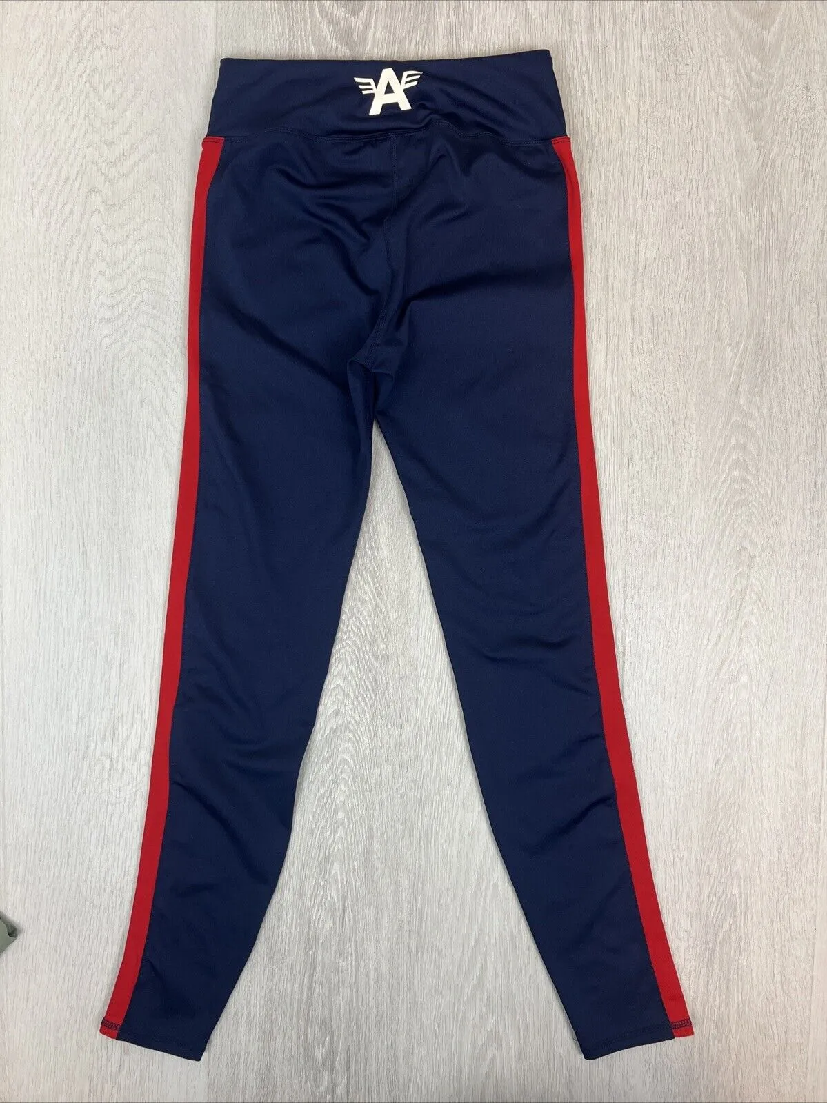 Marvel Hero Elite Series Womens Navy Blue Leggings Size Medium