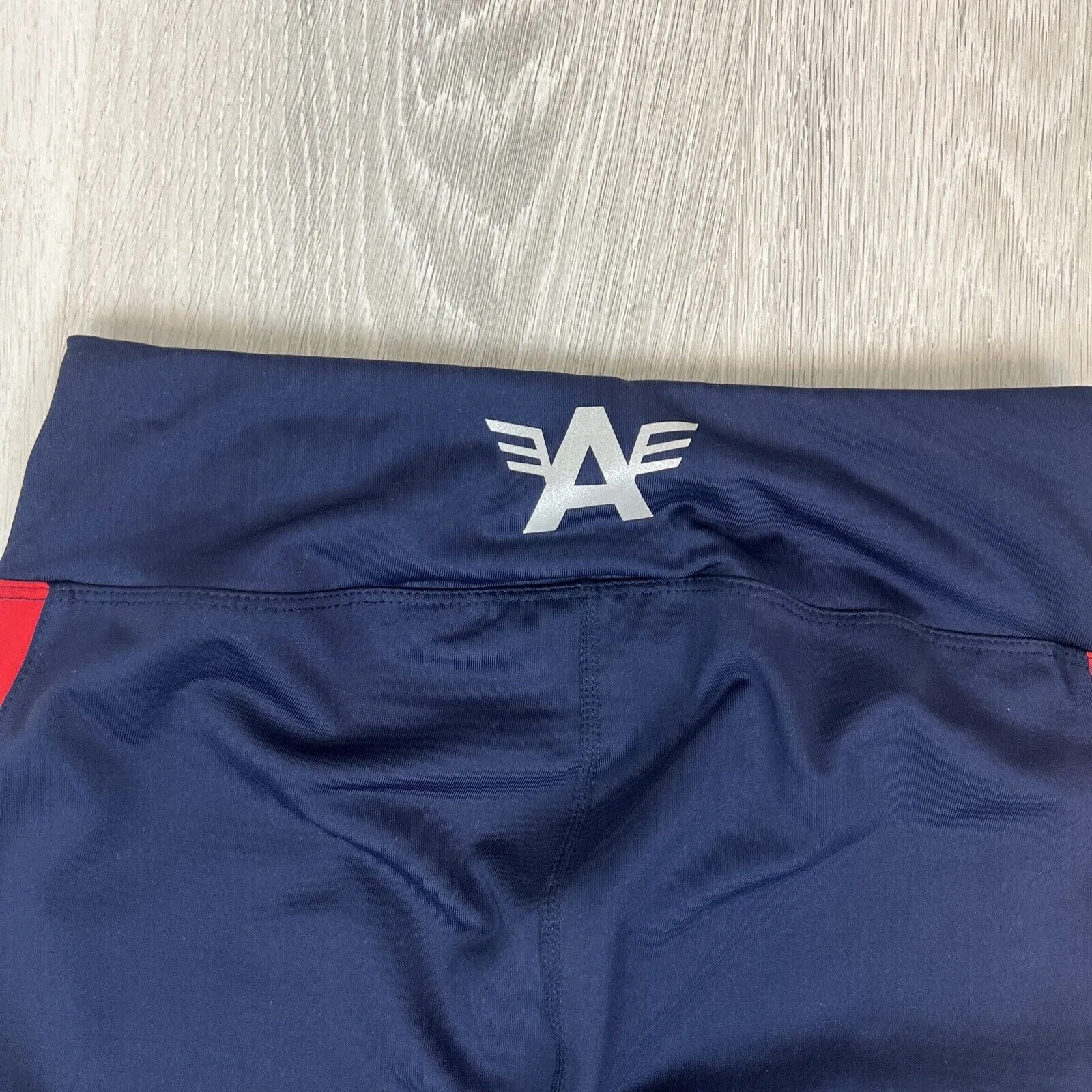 Marvel Hero Elite Series Womens Navy Blue Leggings Size Medium