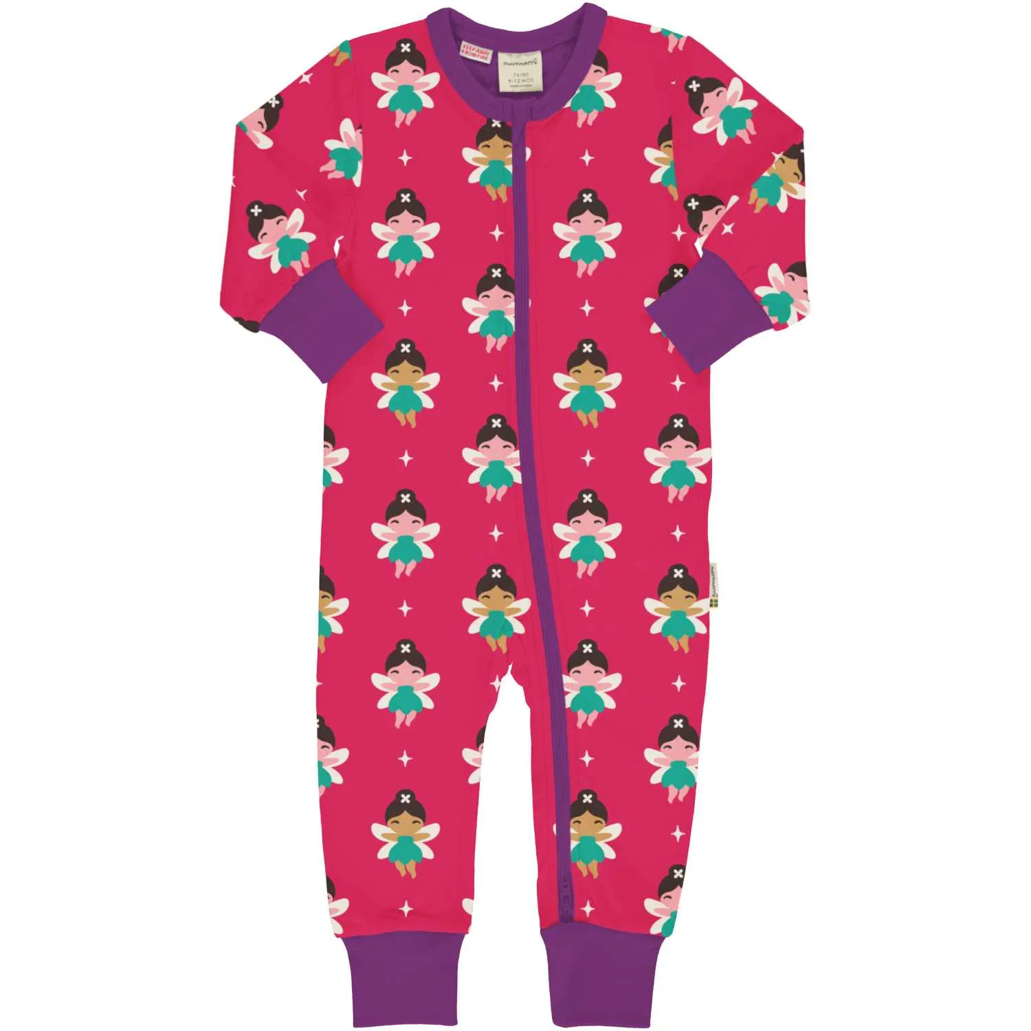 Maxomorra Fairy Ls Rompersuit Aw24