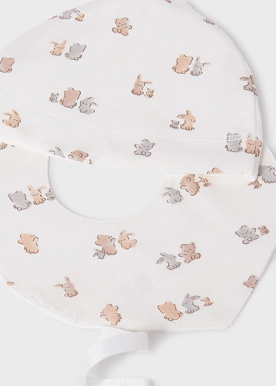 Mayoral Baby Gift Set 9910 Natural Bunny Teddy