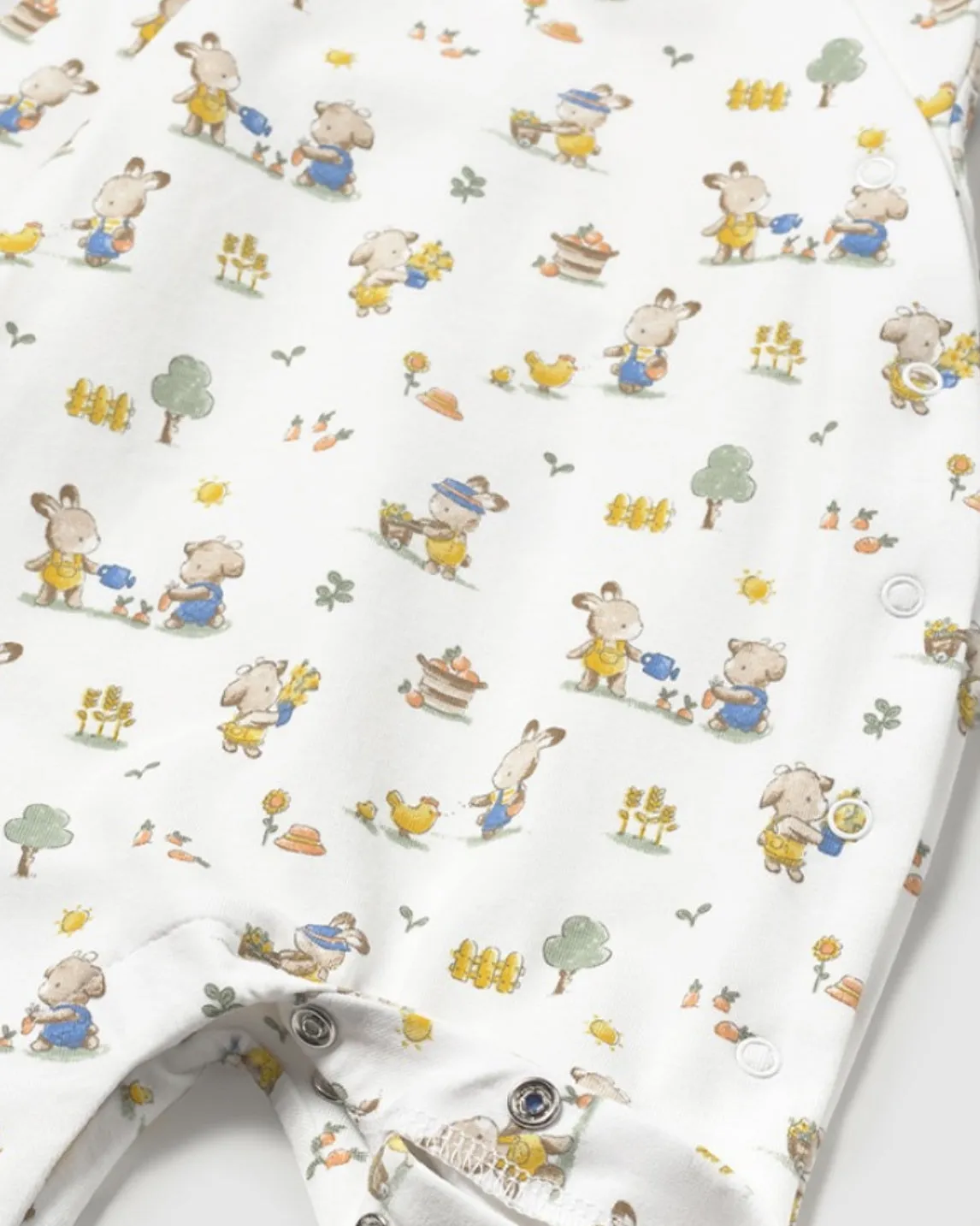 Mayoral Baby Sleepsuit 1709 Bunny Aop Print