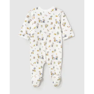 Mayoral Baby Sleepsuit 1709 Bunny Aop Print