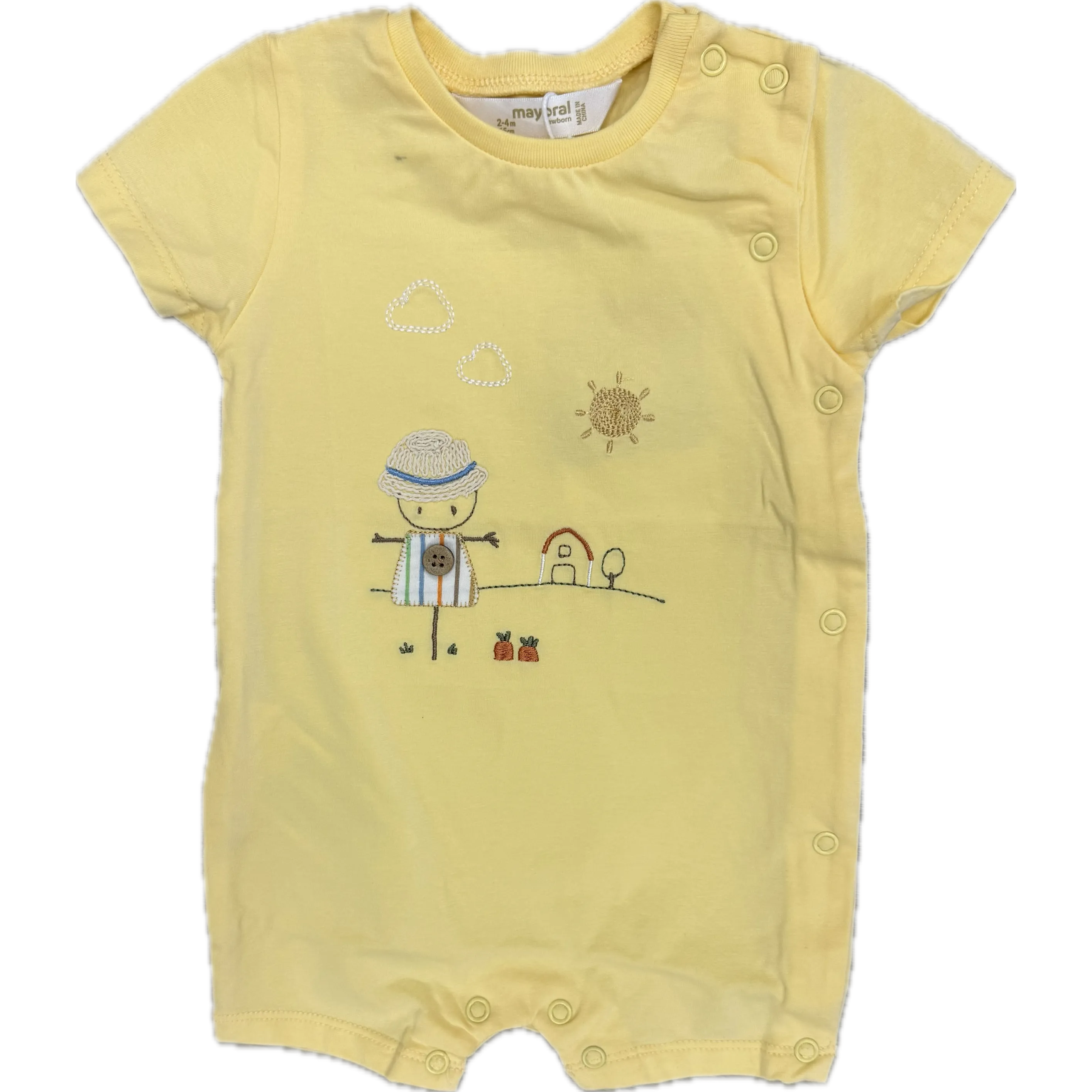 Mayoral Short Romper- Sunny