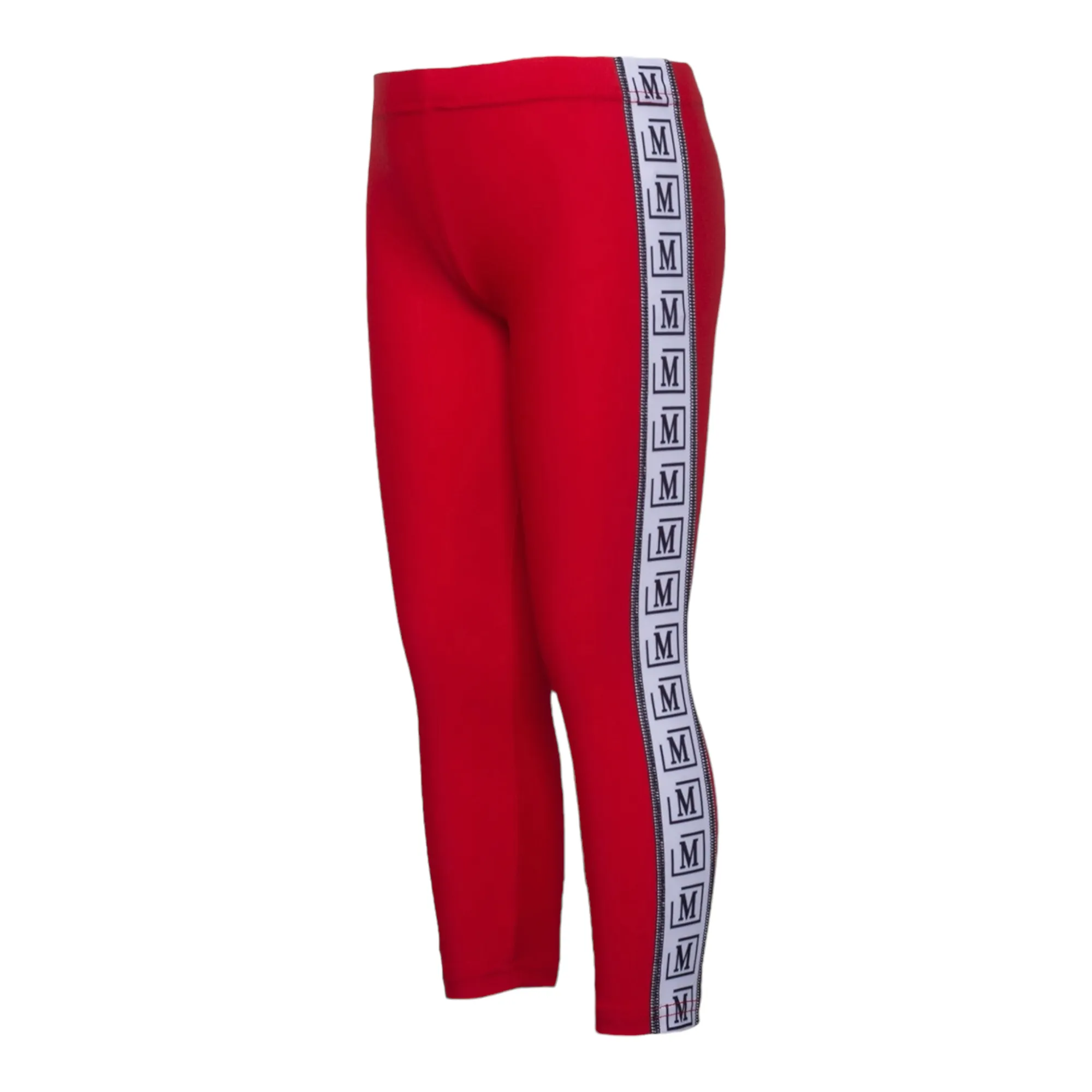 MDB Brand Kids Logo Tape Leggings - Vivid Color