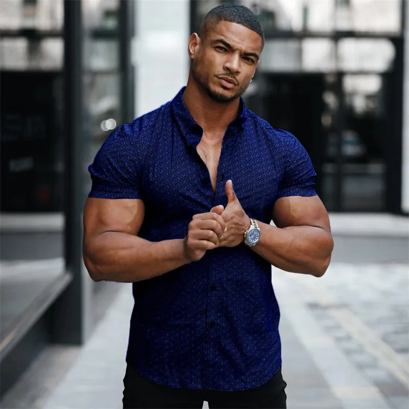 Men's High Quality Short Sleeve Shirt
