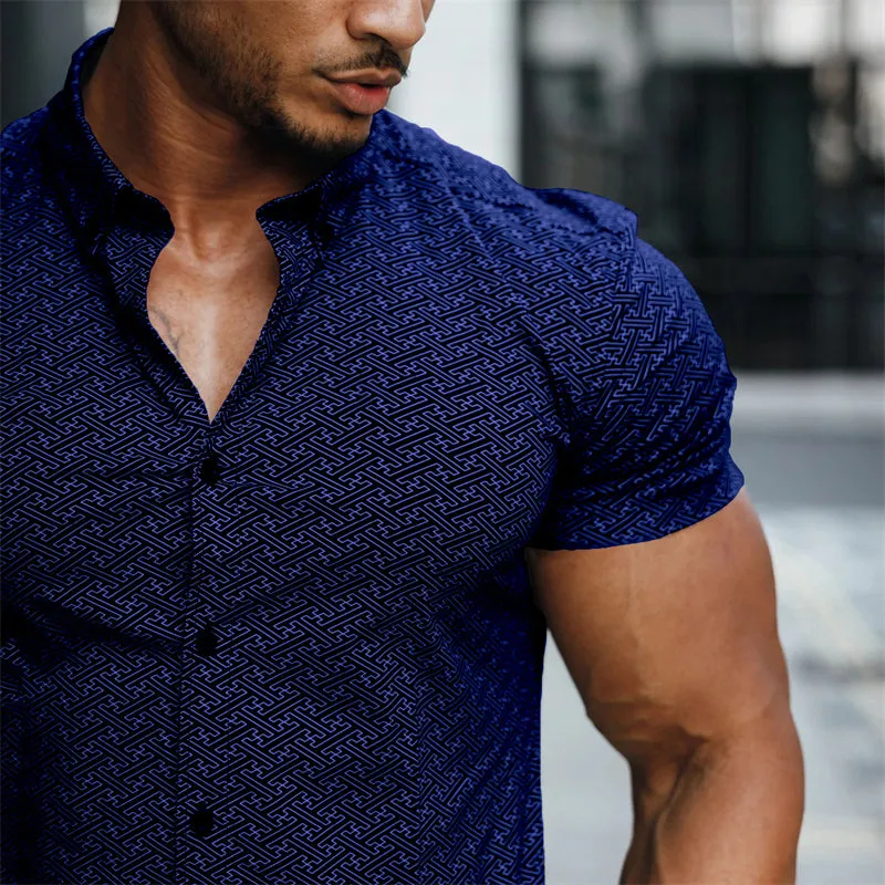 Men's High Quality Short Sleeve Shirt