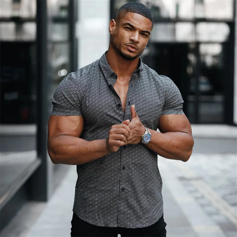 Men's High Quality Short Sleeve Shirt