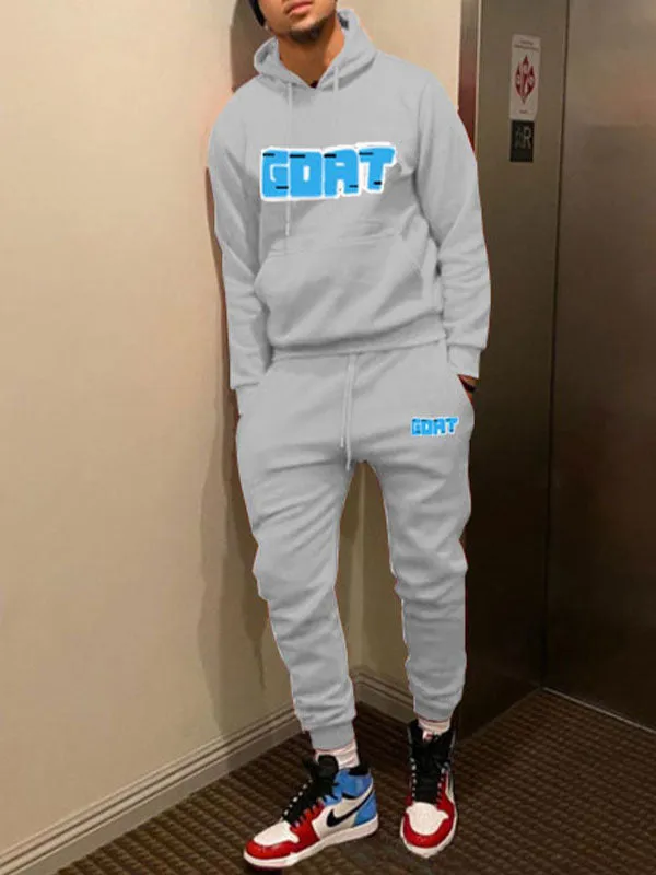 Men's Long Sleeve Logo Tracksuit Set