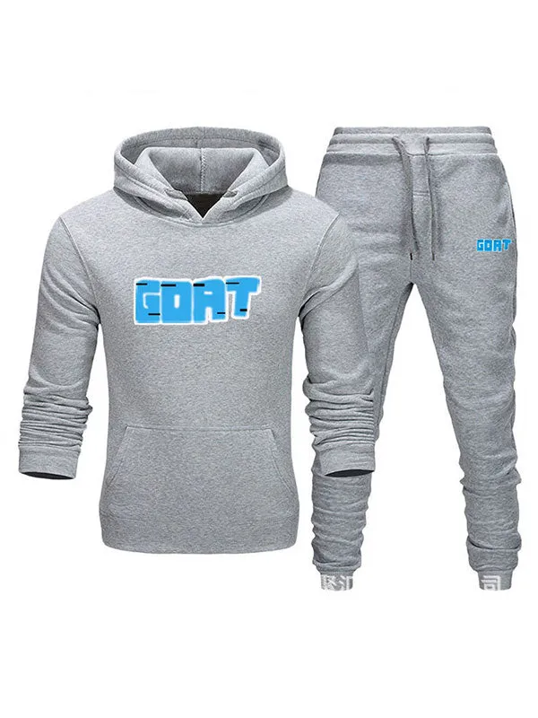 Men's Long Sleeve Logo Tracksuit Set