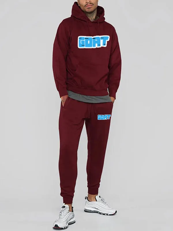 Men's Long Sleeve Logo Tracksuit Set