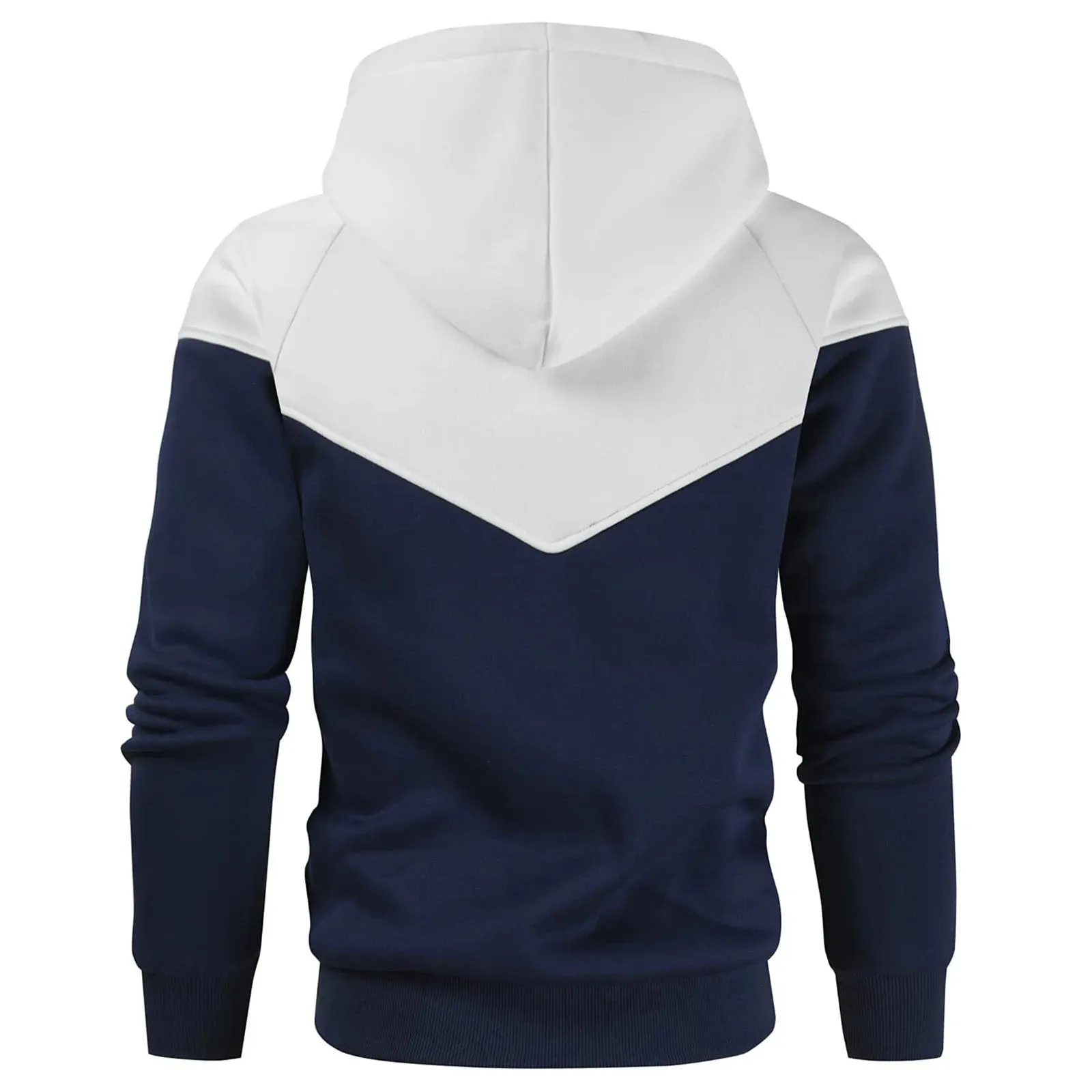 Men's Patchwork Hoodie Sweatshirt
