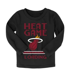 Miami HEAT Loading Up  Long Sleeve Kids Girl Tee