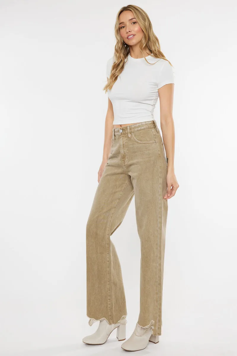 Mikaella Ultra High Rise 90's Flare Jeans