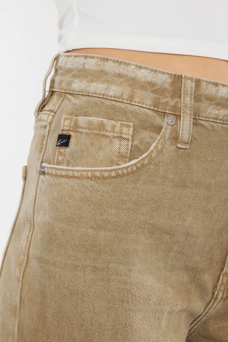 Mikaella Ultra High Rise 90's Flare Jeans