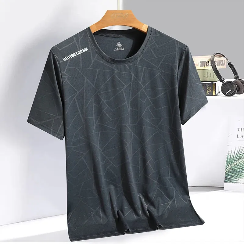 Minimalistisches Camouflage Schnelltrocknendes T-Shirt