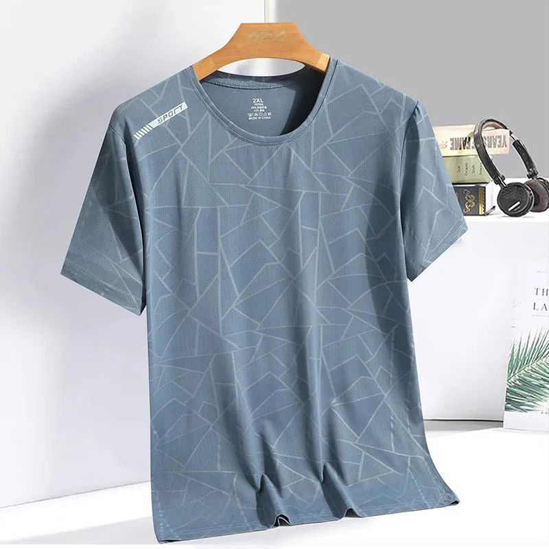Minimalistisches Camouflage Schnelltrocknendes T-Shirt