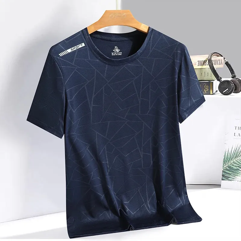 Minimalistisches Camouflage Schnelltrocknendes T-Shirt