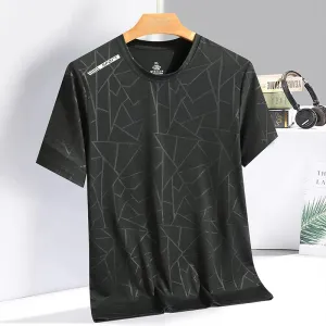 Minimalistisches Camouflage Schnelltrocknendes T-Shirt