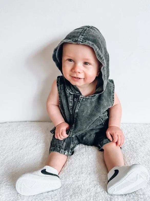 MLW By Design - STREET Romper | Black Wash *CLEARANCE*