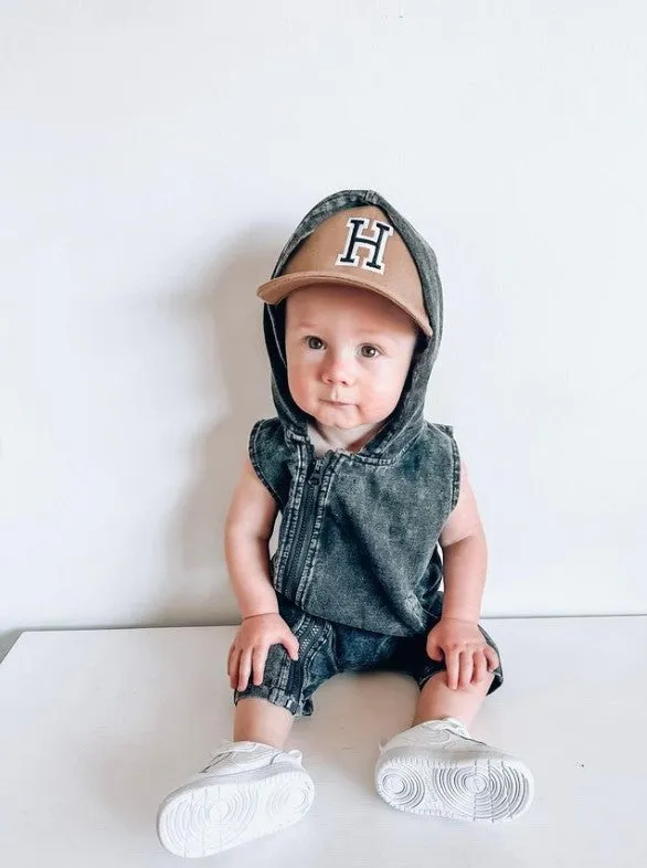 MLW By Design - STREET Romper | Black Wash *CLEARANCE*