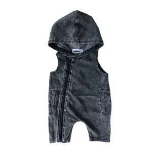 MLW By Design - STREET Romper | Black Wash *CLEARANCE*