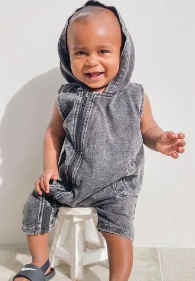MLW By Design - STREET Romper | Black Wash *CLEARANCE*