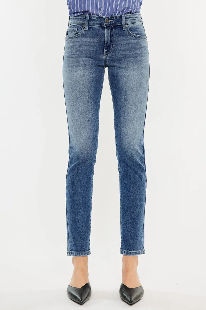 Myra Mid Rise Cigarette Leg Jeans