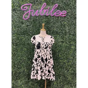 Natalie Floral Print Mini Dress