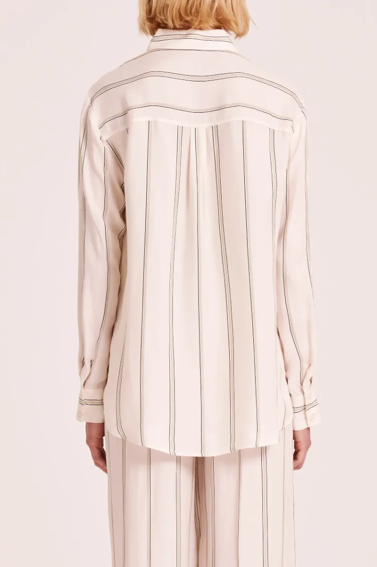 Noosha Cupro LS Shirt Paloma
