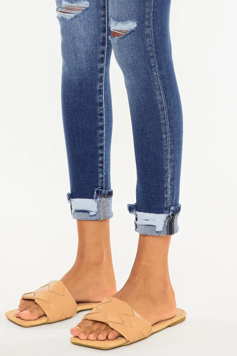Norah High Rise Ankle Skinny Jeans