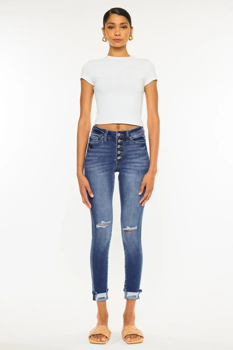 Norah High Rise Ankle Skinny Jeans